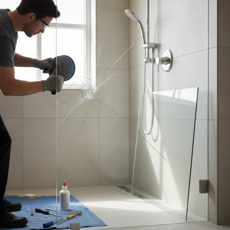 Pivot Shower Door Repair in Alpharetta, GA