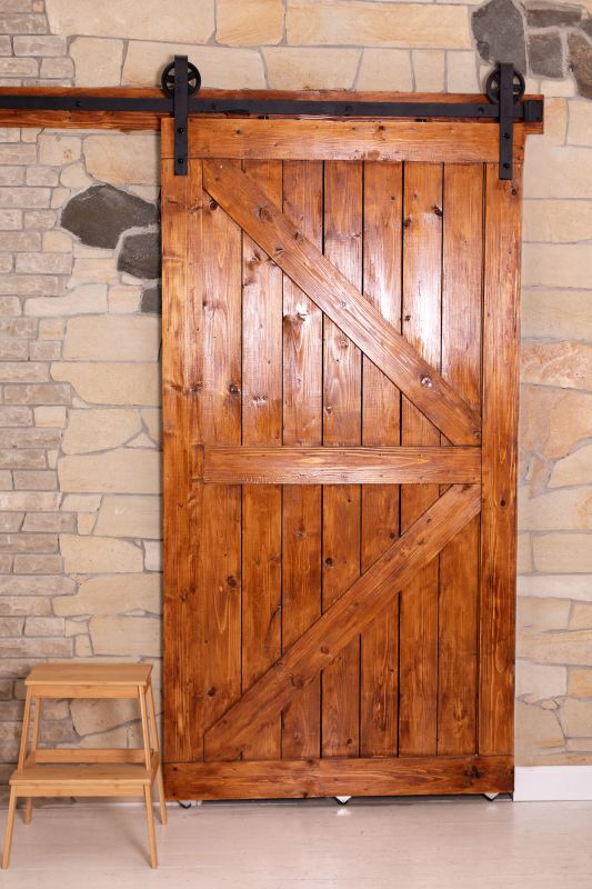 Wood Sliding Door Installation in Chapel Hill, NC